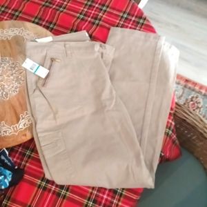 NWT Gloria Vanderbilt khaki colored pants size 16
